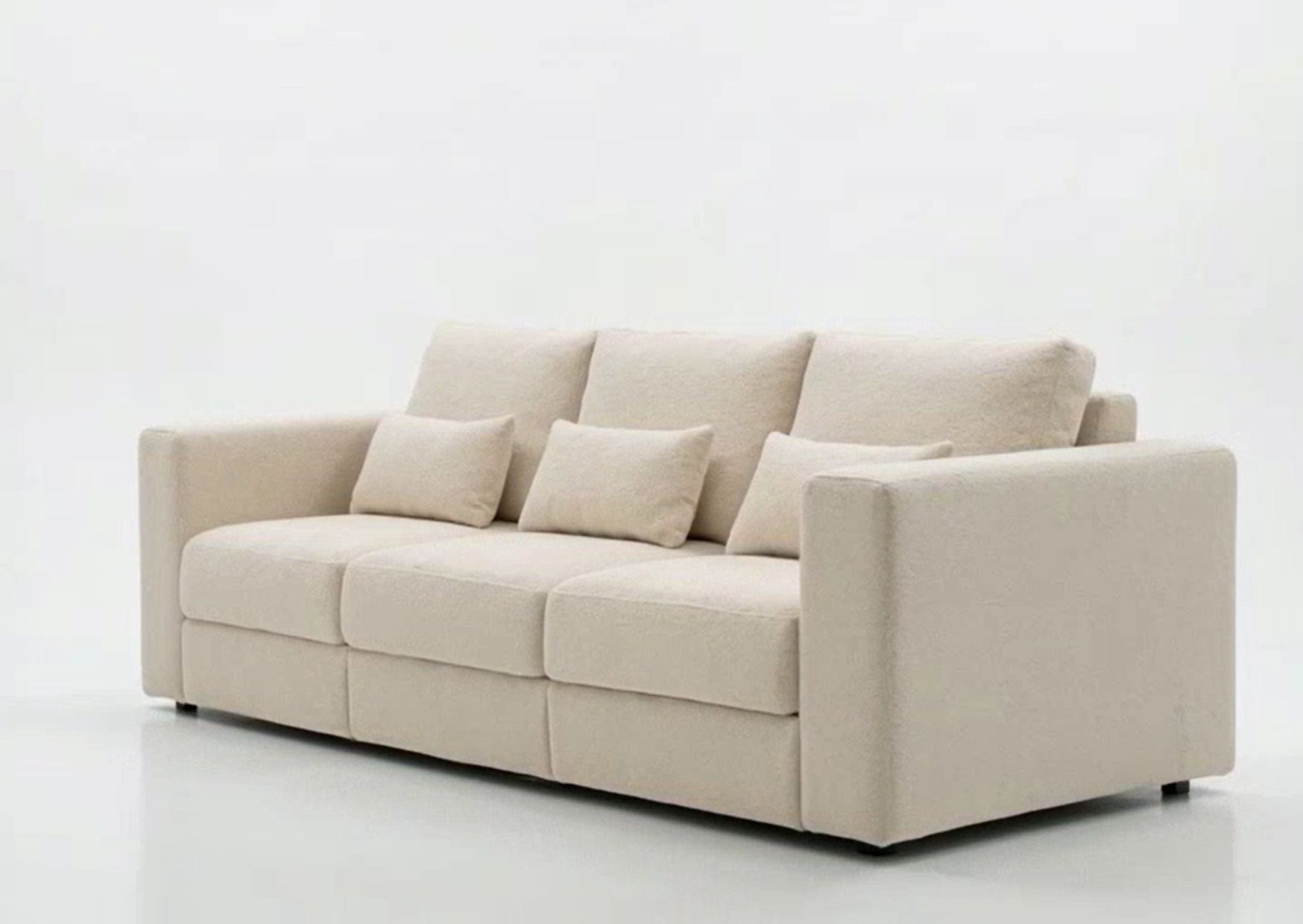 Mała sofa modułowa rozkładana Reality